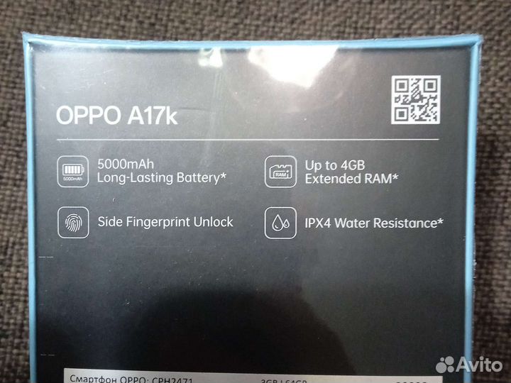 OPPO A17k, 3/64 ГБ