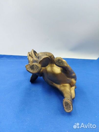 Статуэтка слон тяжелая полистоун