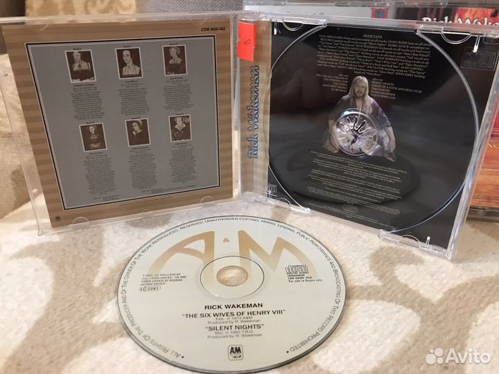 Rick Wakeman 4 CD Рик Уэйкман коллекция (ex- Yes)