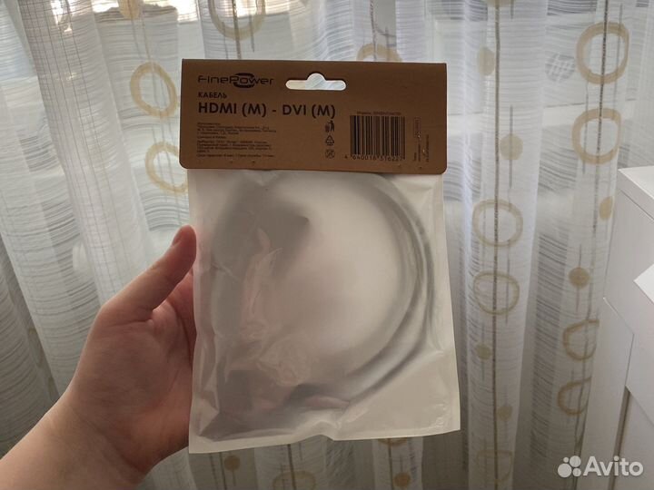 Кабель hdmi - DVI