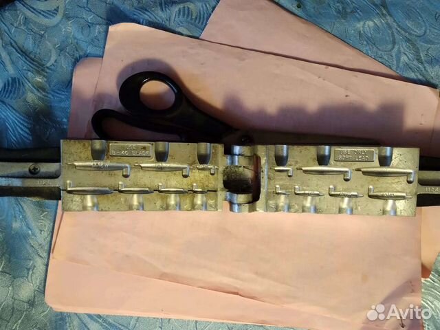 Формы для рыболовных грузил