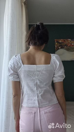 Льняная блузка (топ)
