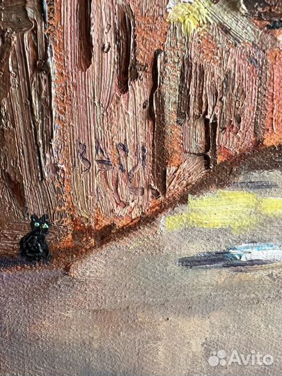 Картина маслом на холсте Петербург