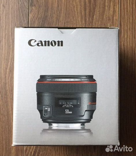 Canon EF 50 f/1.2 L USM, новый