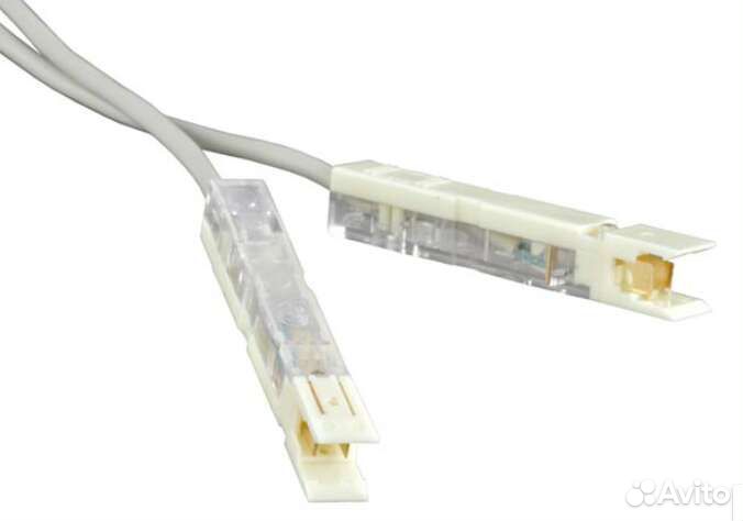 Патчкорд hyperline RJ45 2м PC-110-110-1P-CX-1M-GY