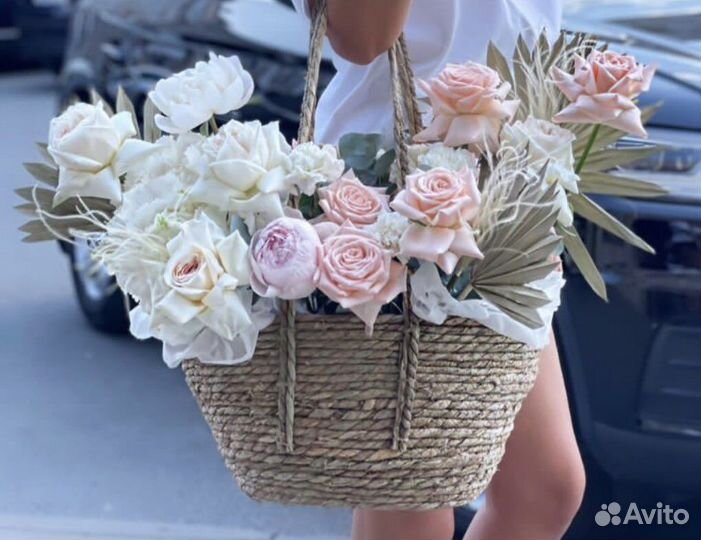 Корзины с цветами