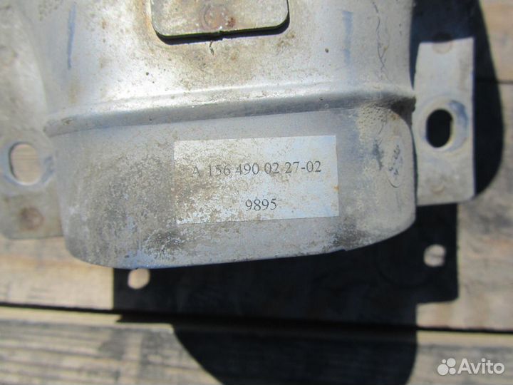 Насадка на глушитель правая GLA x156 a1564900227