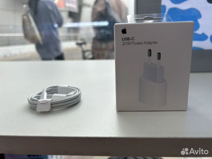 Комплект бытсрой зарядки оригинал 20w на доставку