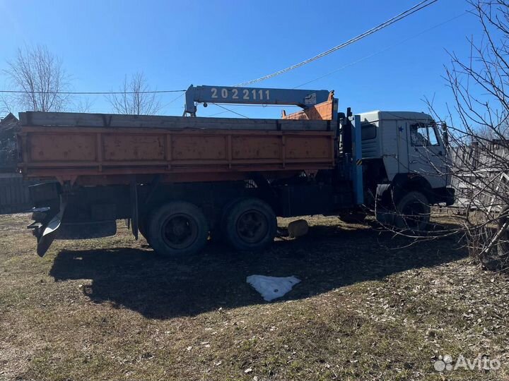 КАМАЗ 53212 с КМУ, 1989