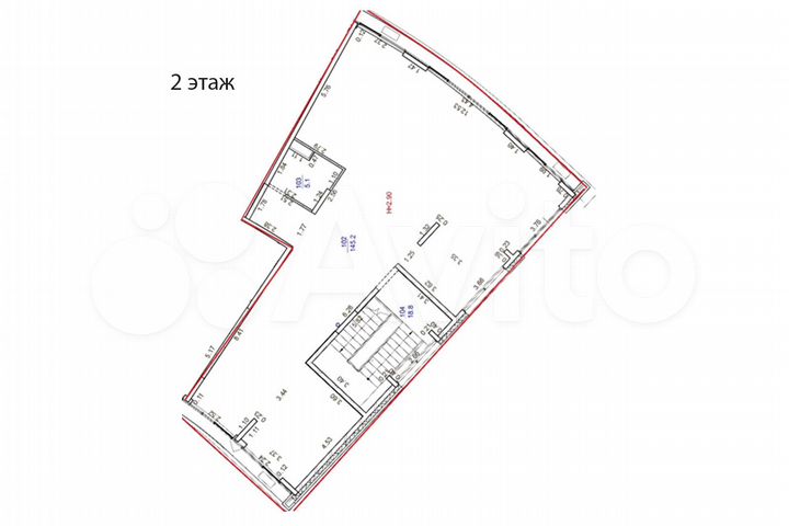 Торговое помещение 277,8 м²