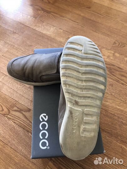 Слипоны мужские ecco 40 размер