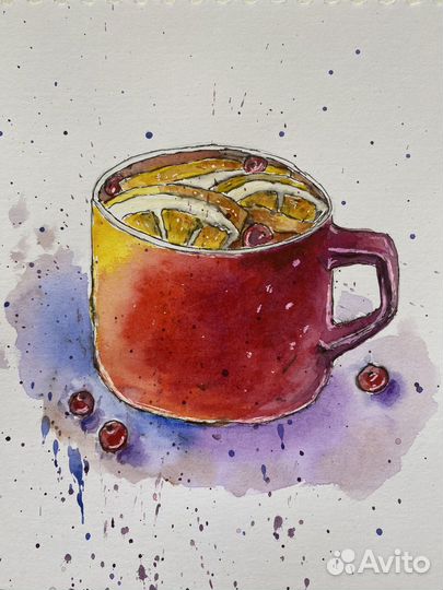 Акварельные рисунки