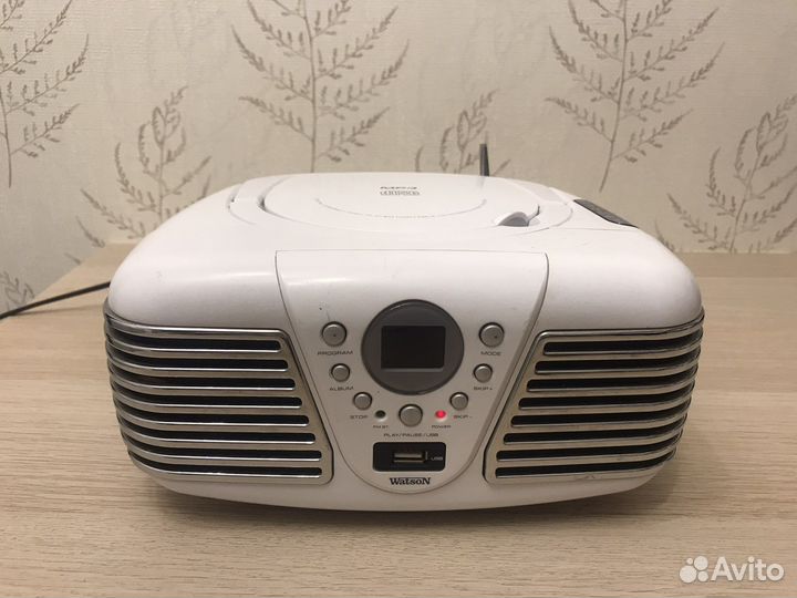 Музыкальный центр магнитофон watson