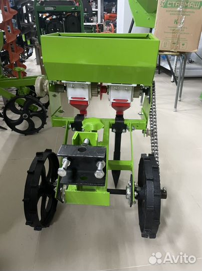Мотоблоки и культиваторы сеялка 2 рядная
