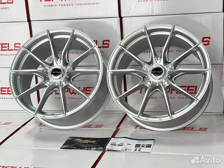 Makstton FF011 18 8.5J 5x114.3 вес 8.8kg Silver