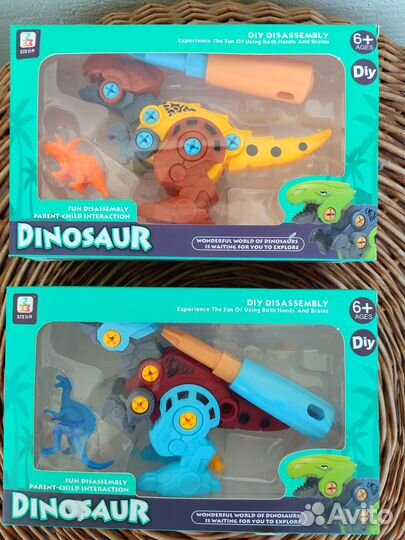 Машина трансформер, динозавр конструктор