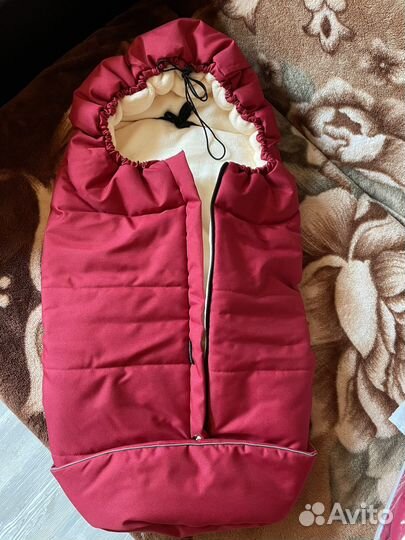 Зимний конверт в коляску