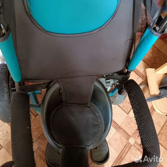 Велосипед коляска с ручкой