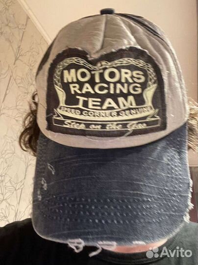 Винтажная гоночная кепка