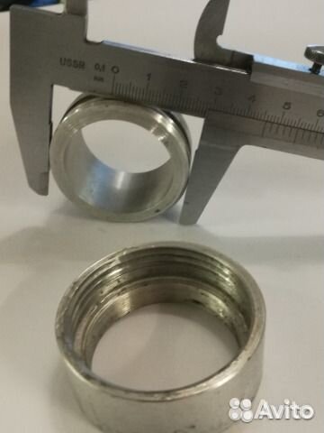 Переходник, 2 кольца разная резьба