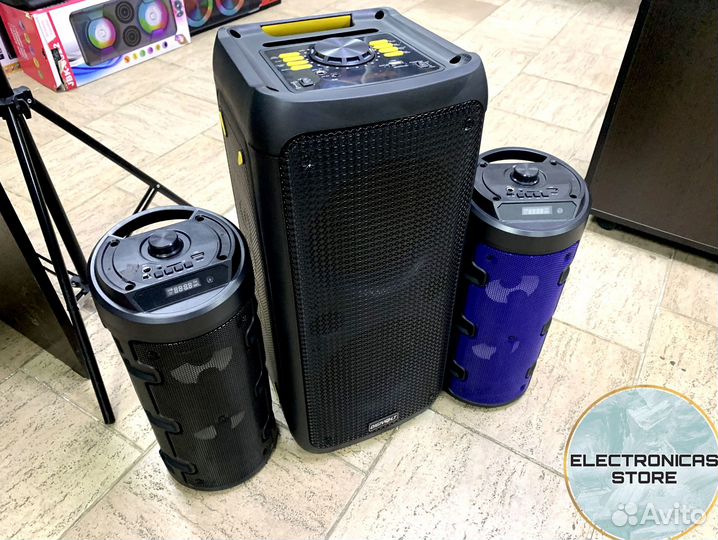 Портативная Колонка Большая Спикер диджи1055