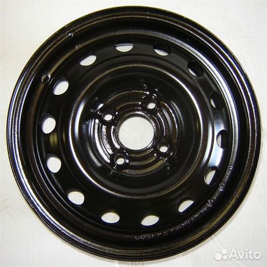 Тзск Renault Logan : 5,5x14 4*100 Et:43 Dia:60,1 черный