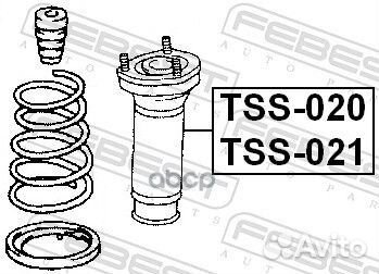 Опора заднего левого амортизатора TSS-021 Febest