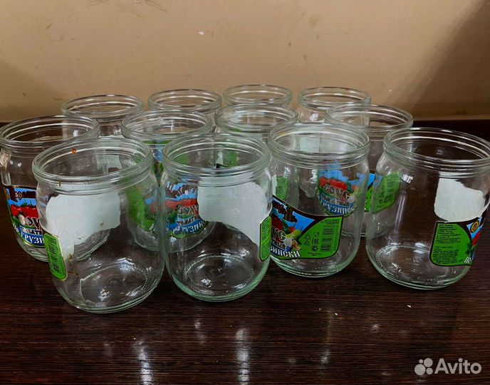 Стеклянные банки 0.5 л