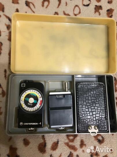 Экспонометр и вспышка