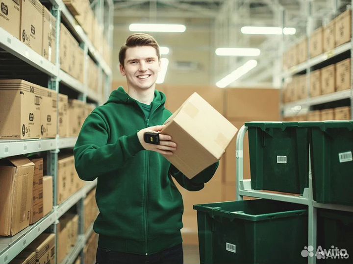 Кладовщик / подработка / без опыта