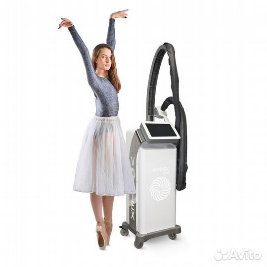 LPG аппарат Vortex Slim White 3D+F сенсорный