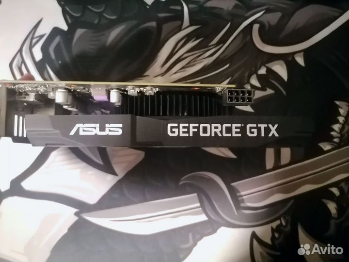 Видеокарта asus dual GeForce GTX 1660 Ti