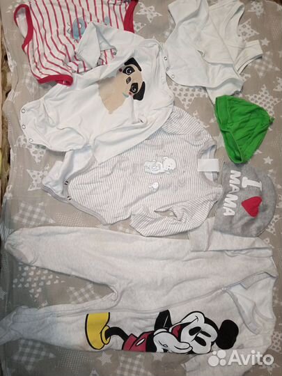 Детские вещи пакетом на мальчика 74 80