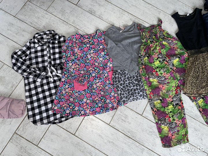 Одежда пакетом на девочку 110 116