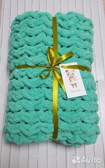 Детские плюшевые пледы ручной работы