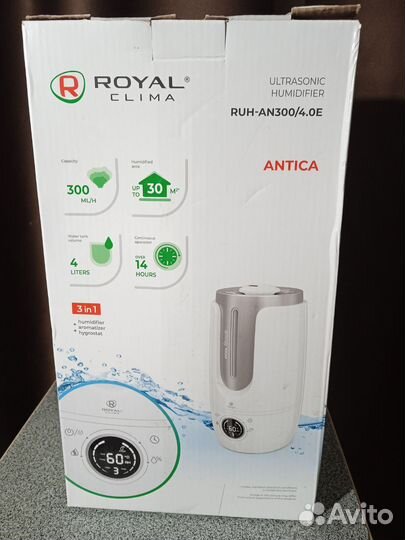 Воздухоувлажнитель royal RUH-AN300/4.0E
