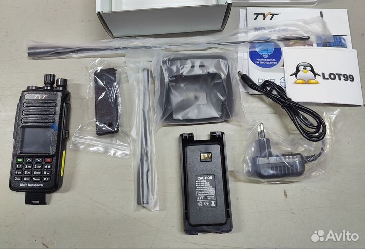 TYT MD-UV390 10 Ватт AES 256 Type-C DMR ip67