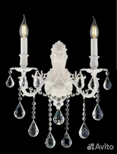 Бра хрустальная