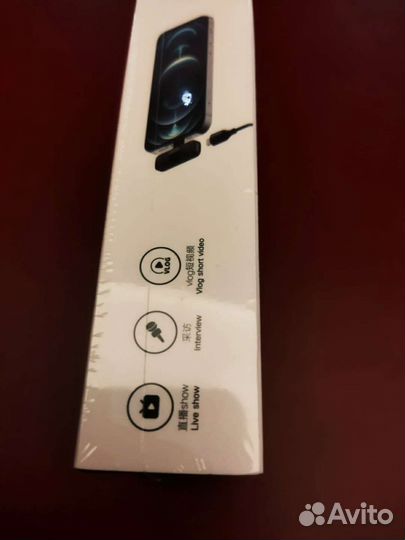 Микрофон беспроводной на iPhone 2 в 1+ доставка