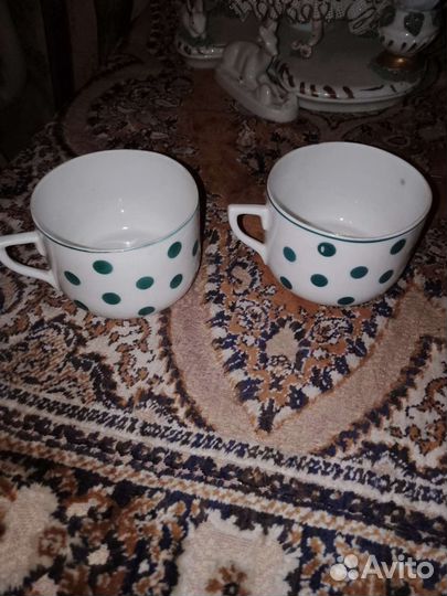 Чашки тонкий фарфор СССР и другие