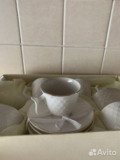 Кофейный сервиз новый