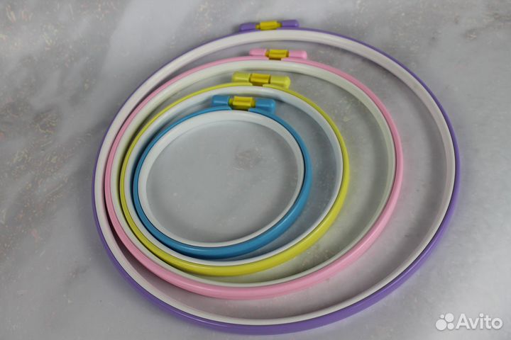 Пяльца для вышивания 4 шт