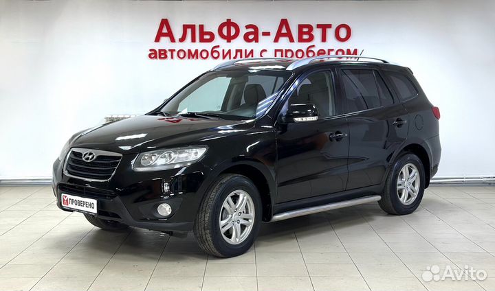 Hyundai Santa Fe 2.2 AT, 2010, 155 000 км