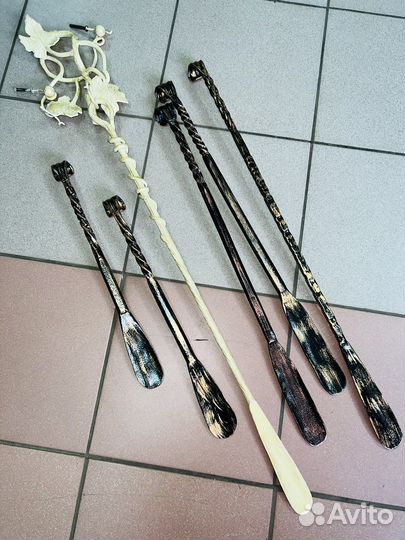 Ложка для обуви кованая