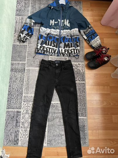 Вещи пакетом на мальчика рост 134 140