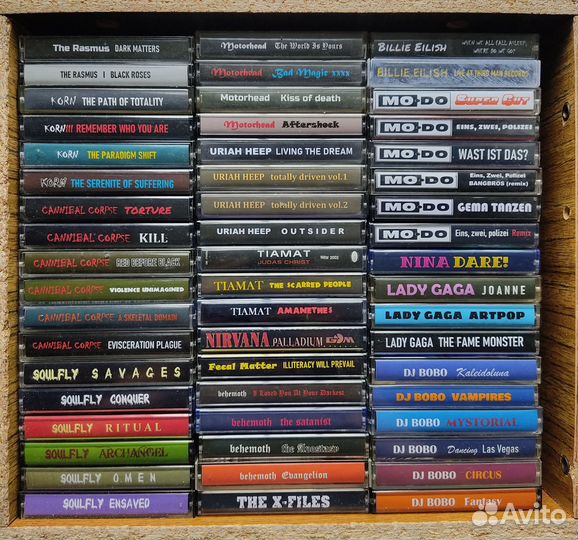 Аудиокассеты по 350