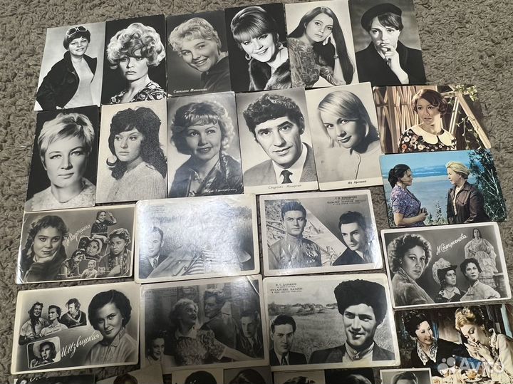 Открытки актеры СССР