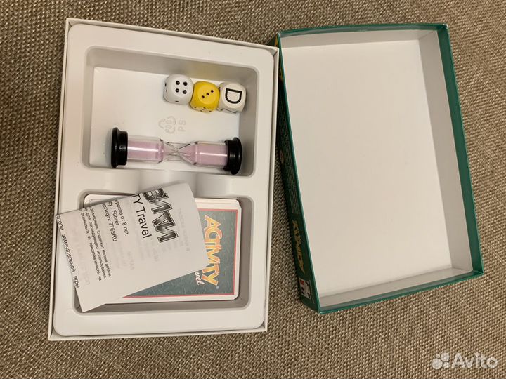Настольная игра activity travel новая