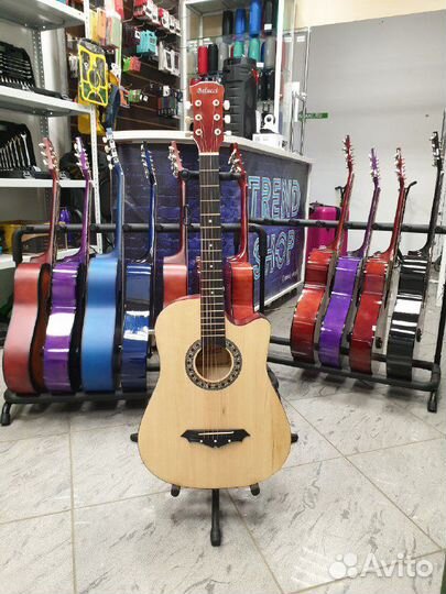 Гитара акустическая новая