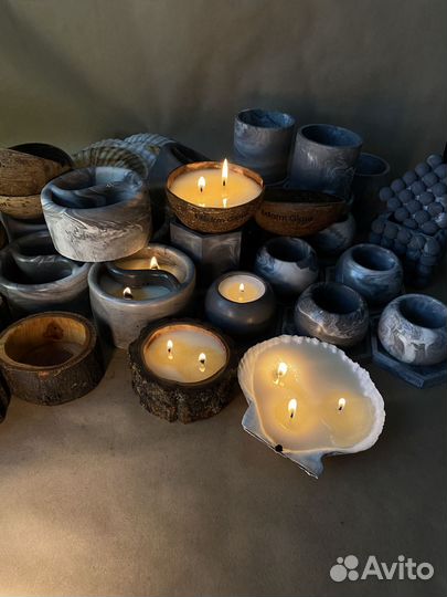 Парфюмерные свечи в большом ассортименте